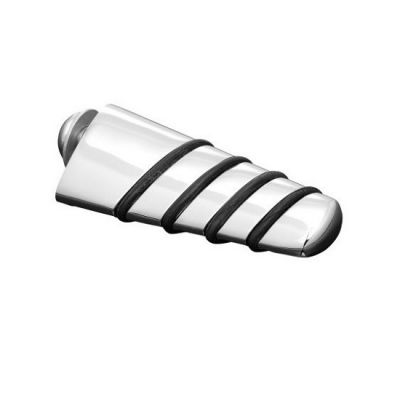 Pedál řadící páky Highway Hawk TECH GLIDE X-Large univerzální, chrom (2ks)